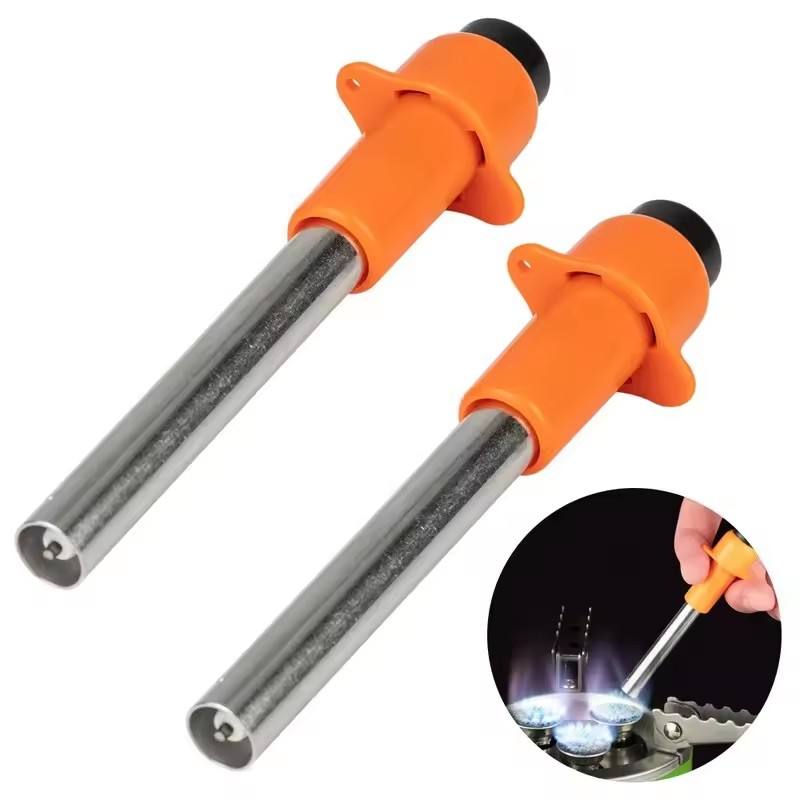 Camping Cooking Utilities - 1/2Pcs Outdoor Extended Flame Thrower Electronic