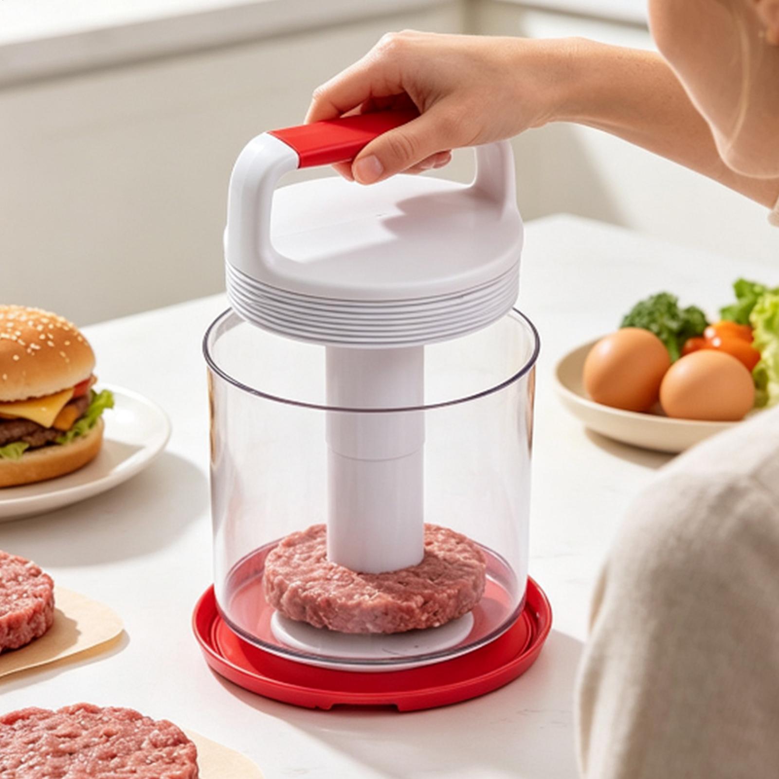 Camping Cooking Candle - Burger Press Patty Maker Non-Stick Hamburger
