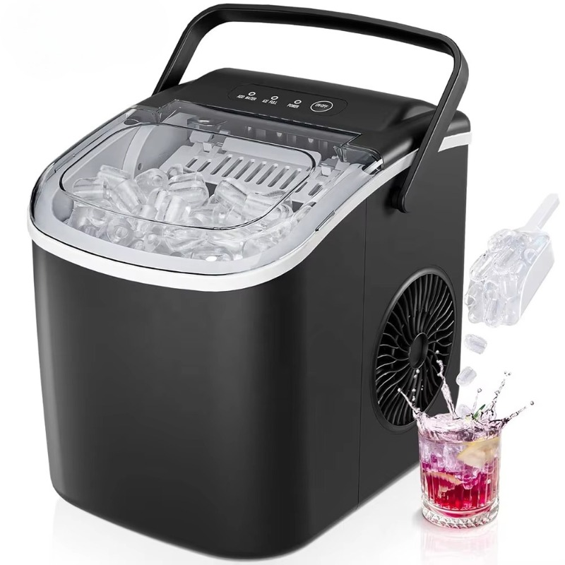 Camping Cooking Kitchen - Portable Countertop Ice Maker Machine with