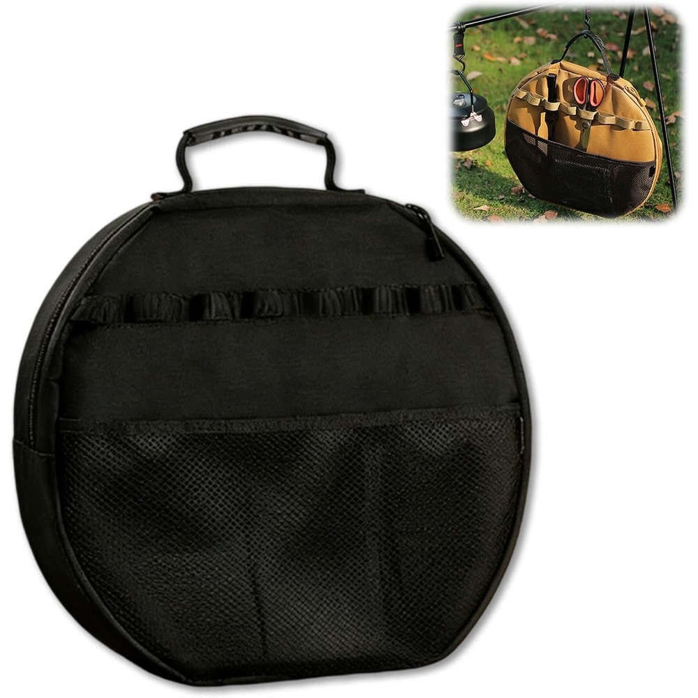 Camping Cooking Griddle - Grill Pan Storage Bag, Portable Pouch