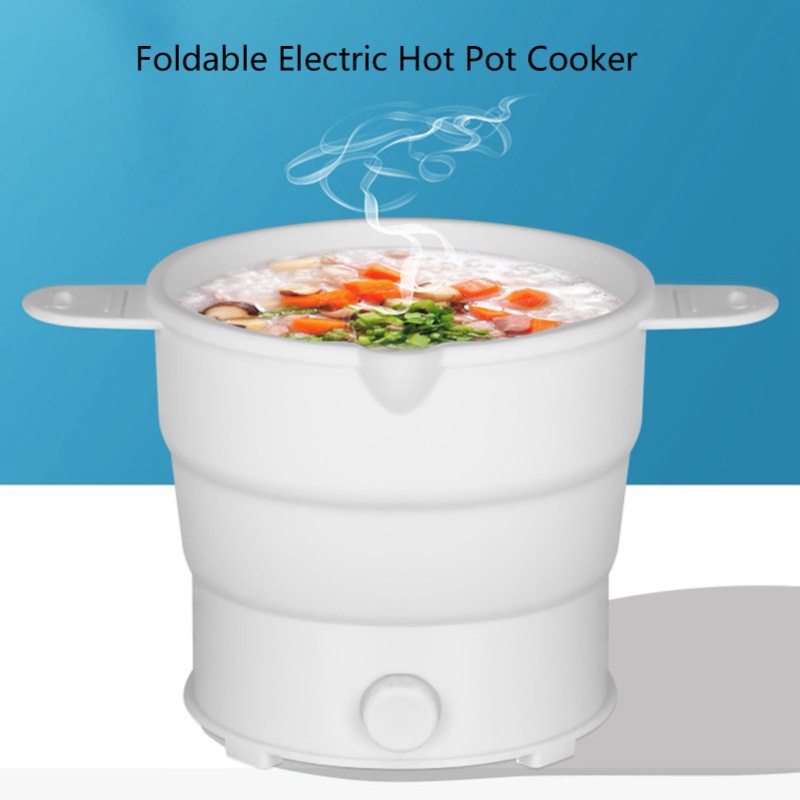 1.2L Foldable Electric Hot Pot - огляд і ціна Camping Cooking Noodles