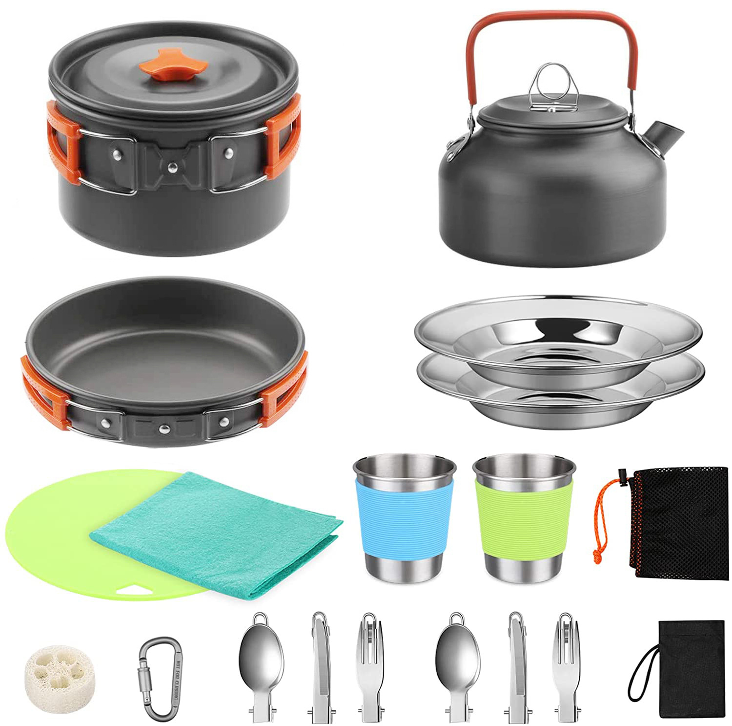 Outdoor Camping Cook Set with  - огляд і ціна Camping Cooking Kettle