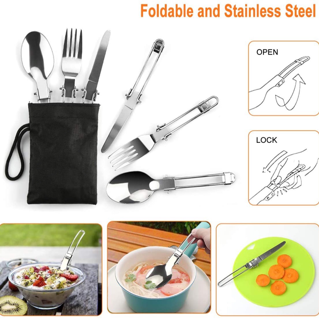Outdoor Camping Cook Set with  - огляд і ціна Camping Cooking Kettle