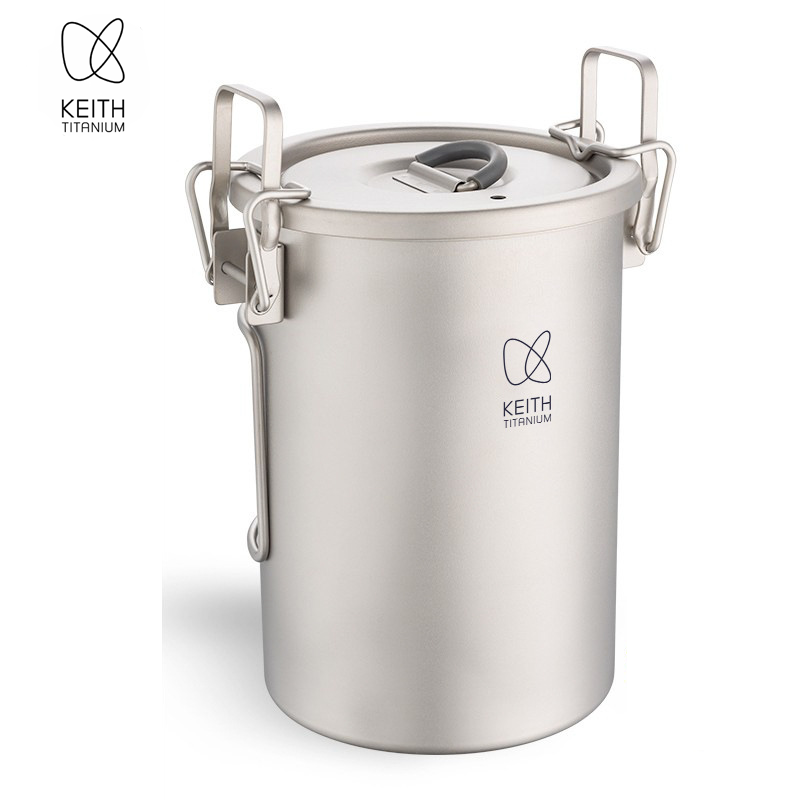 KEITH Pure Titanium Rice Cooke - огляд і ціна Camping Cooking Utilities