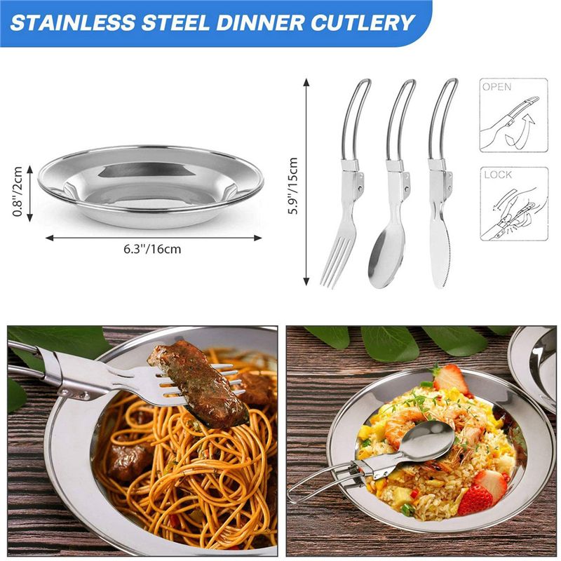 【BUYERS】Camping Cookware Porta - огляд і ціна Camping Outdoor Cooking Set