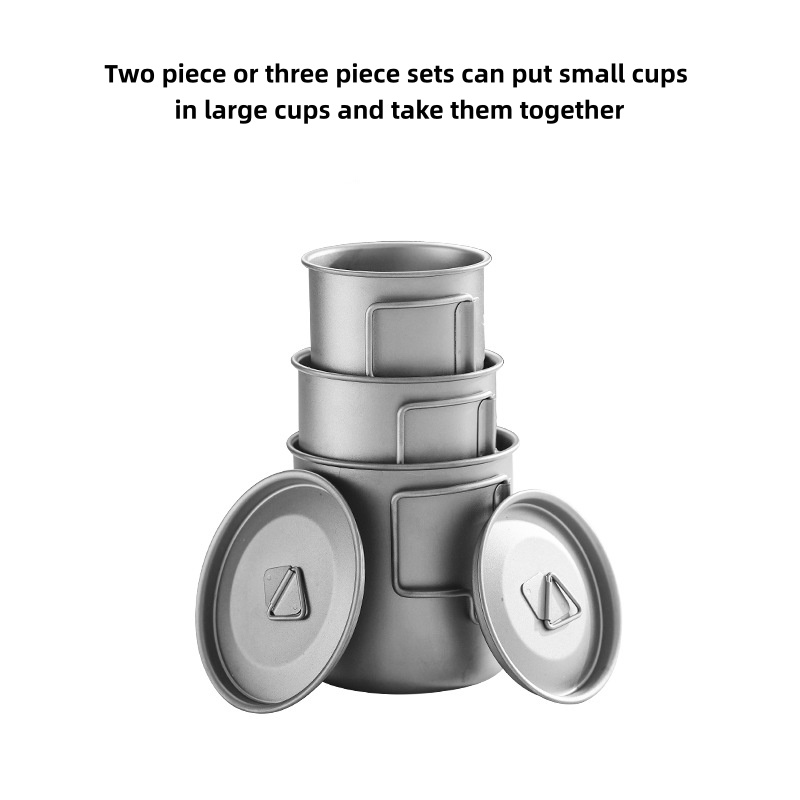 Titanium Camping Mug with Fold - огляд і ціна Camping Cooking Kitchen