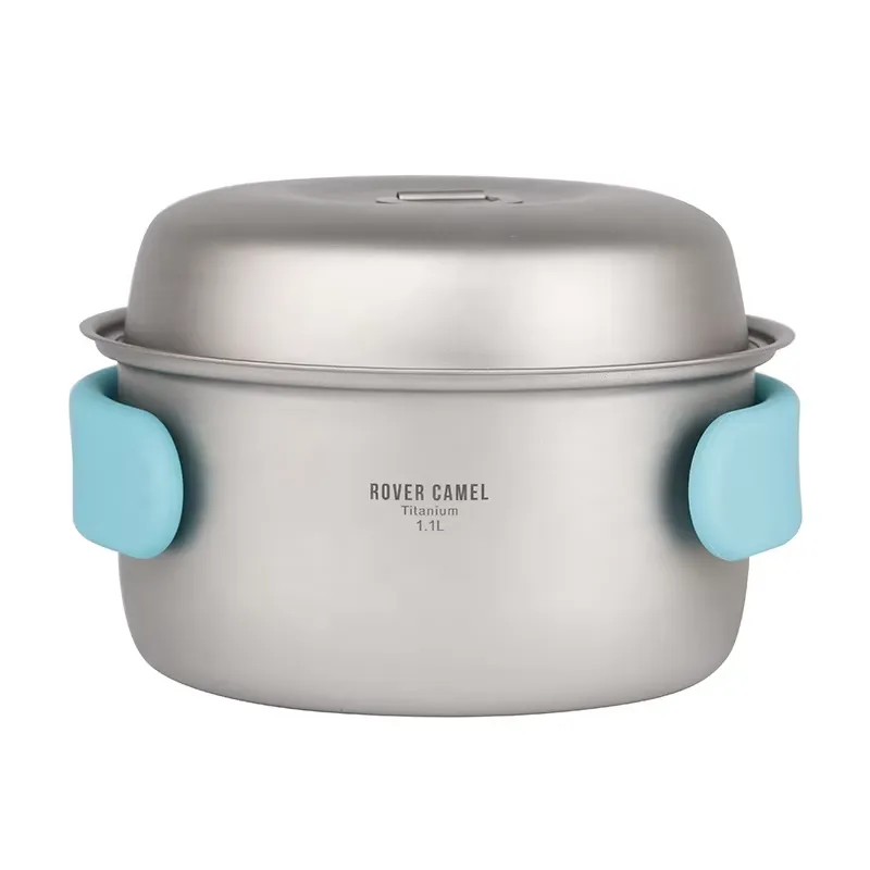Pure Titanium Pot Set for Camp - огляд і ціна Camping Cooking Accessories Set