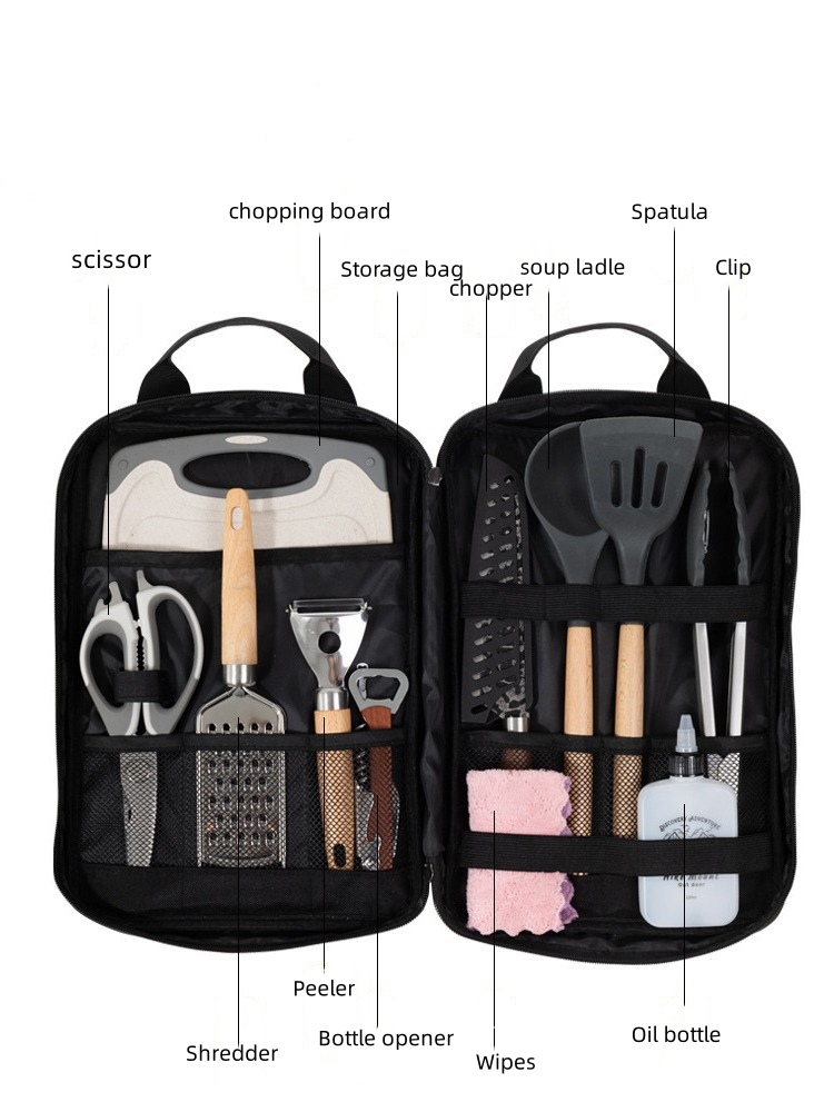 Camping Cooking Utensils Acces - огляд і ціна Camping Cooking Accessories Set