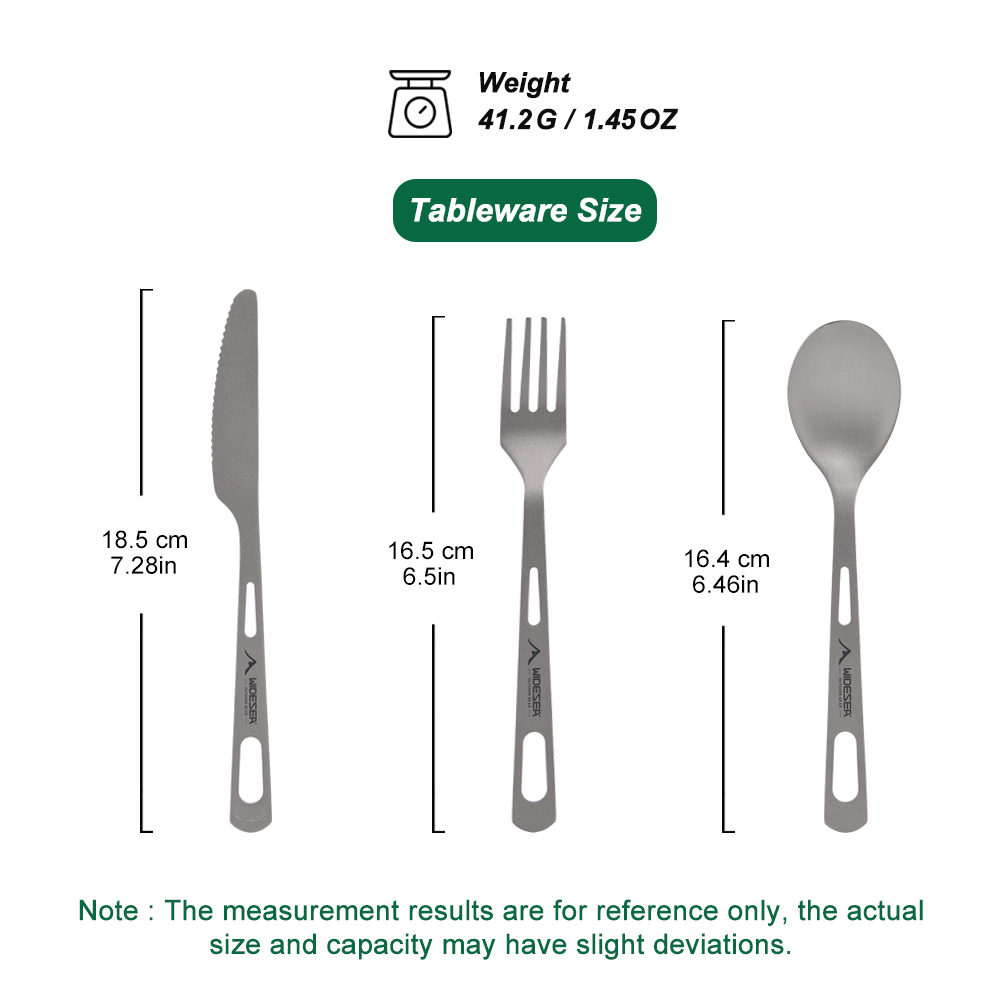 Widesea Camping Cooking Set Sp - огляд і ціна Camp Spork Set