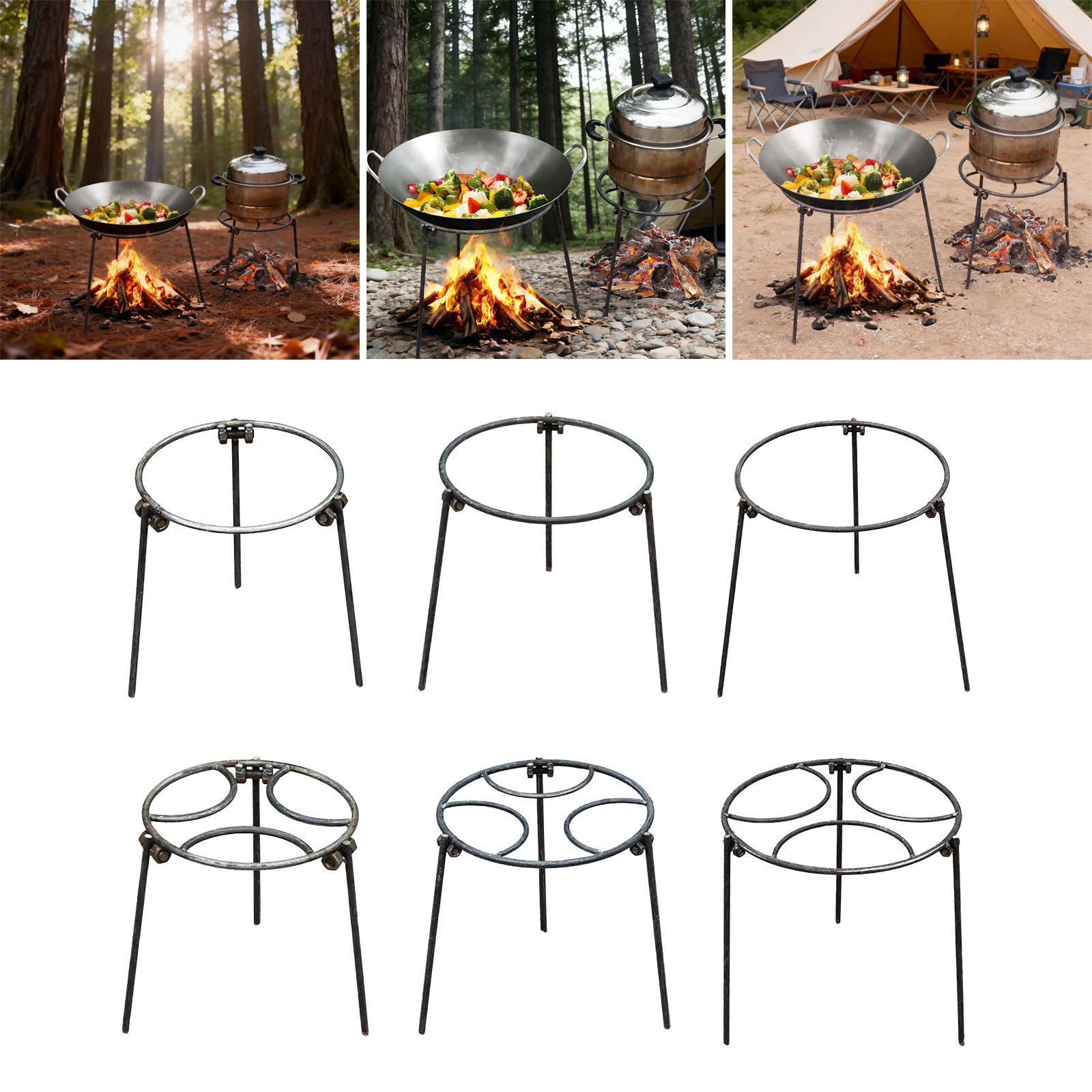 Campfire Tripod,Dutch Oven Mul - огляд і ціна Camping Cooking Griddle