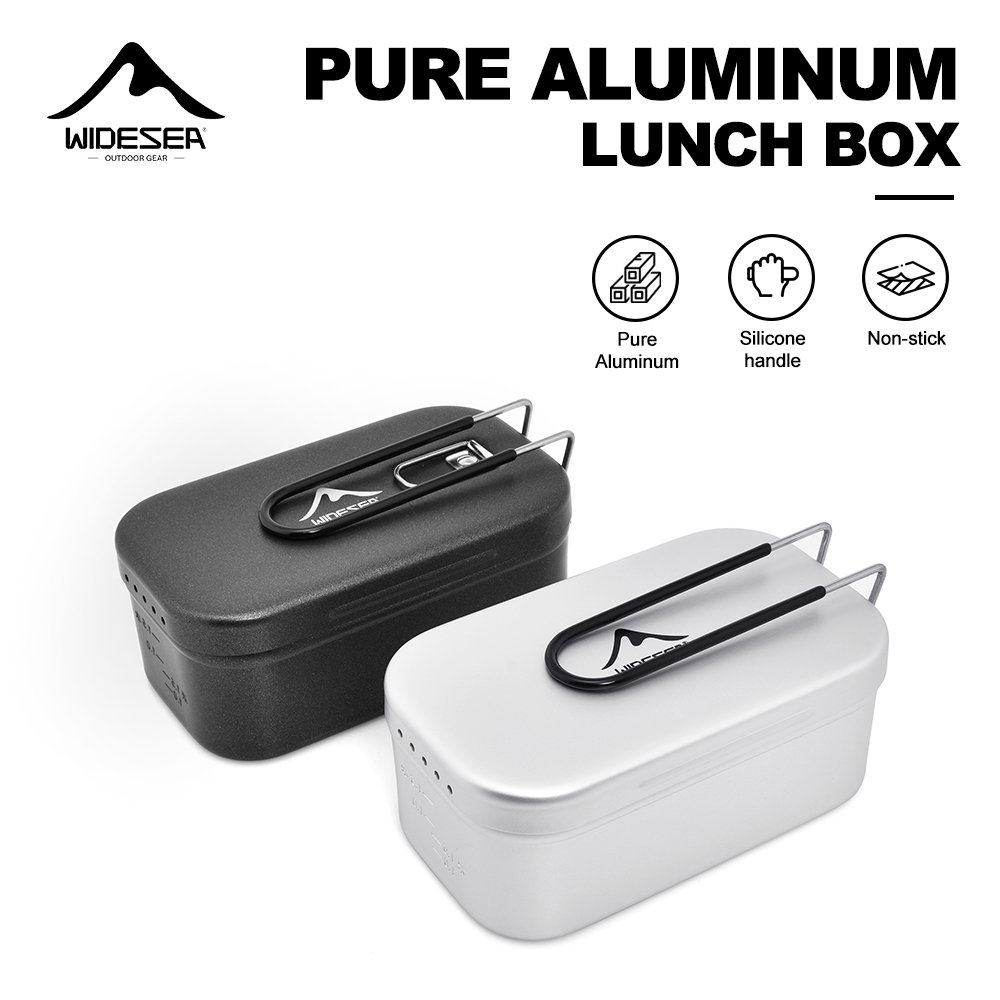 Pure Aluminum Lunch Box with P - огляд і ціна Camping Cooking Candle