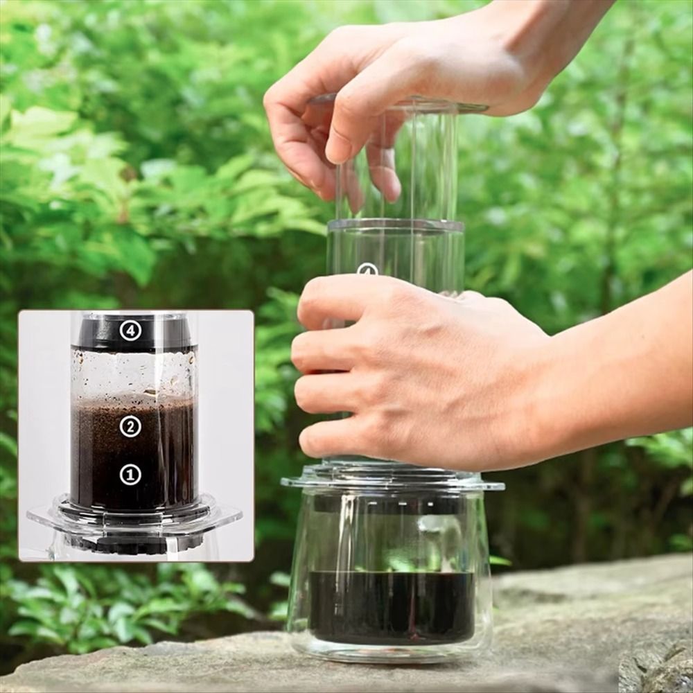 Portable Coffee Kettle French  - огляд і ціна Camping Cooking Utilities
