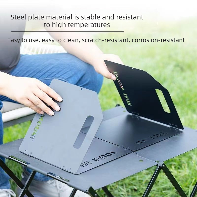 Camping Stove Windshield 4 Fol - огляд і ціна Camping Cooking Kitchen