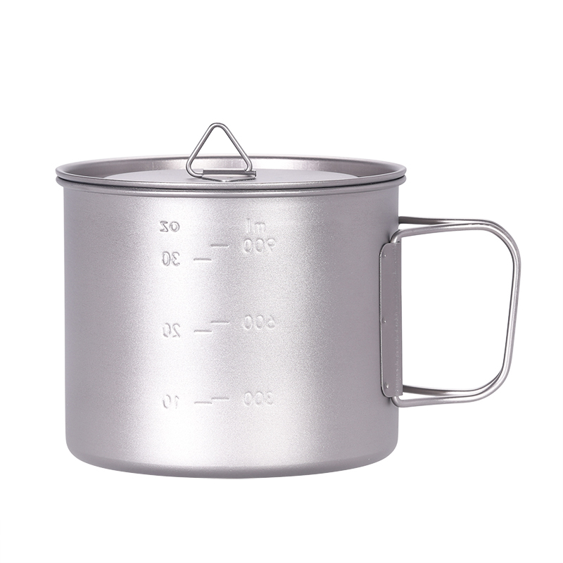 Tiartisan Titanium 1.1L Campin - огляд і ціна Camping Cooking Pot With Lid