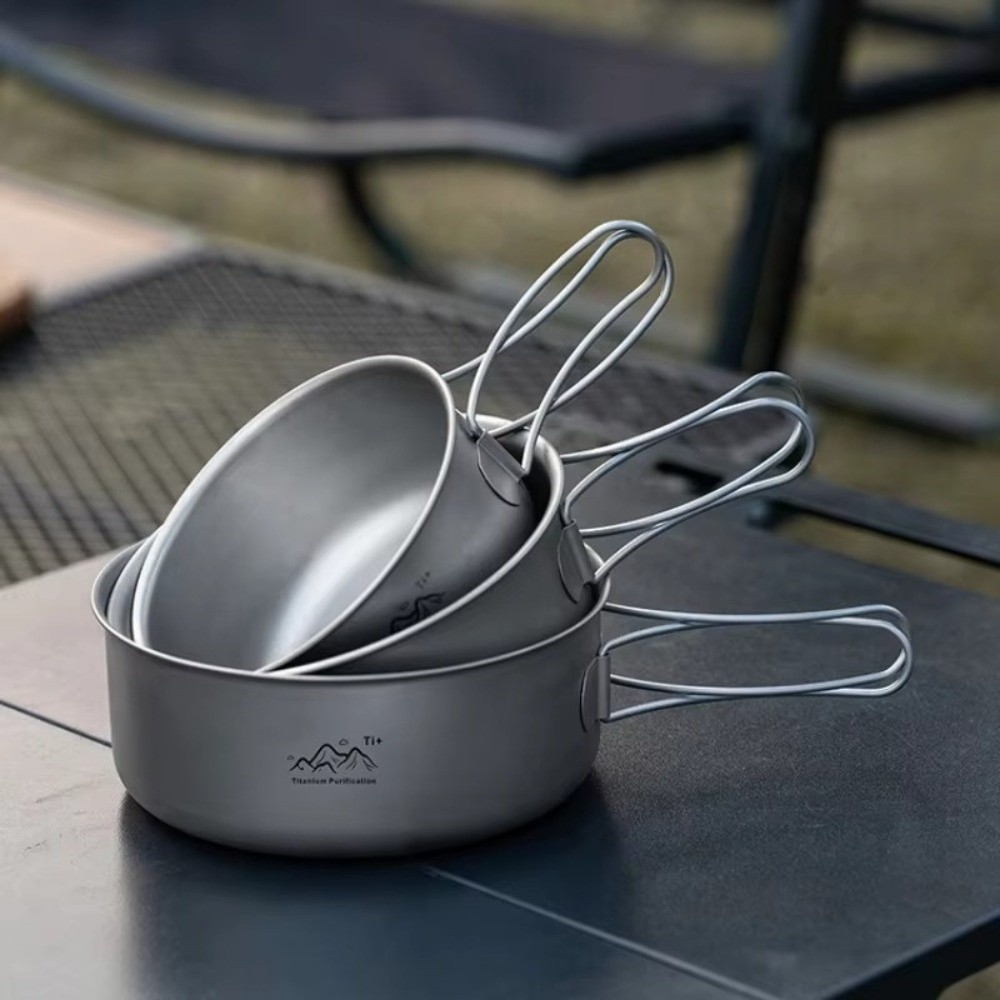 Portable Ultralight Camping Po - огляд і ціна Camping Cooking Noodles