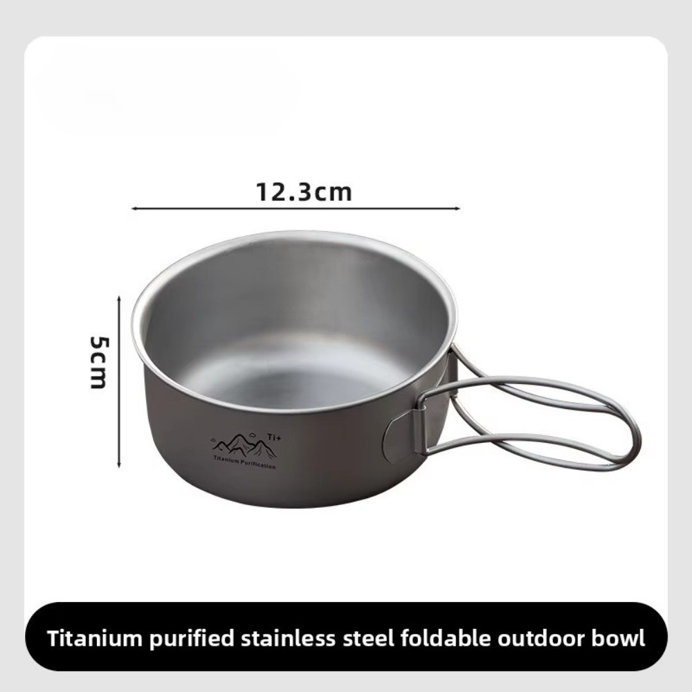 Portable Ultralight Camping Po - огляд і ціна Camping Cooking Noodles