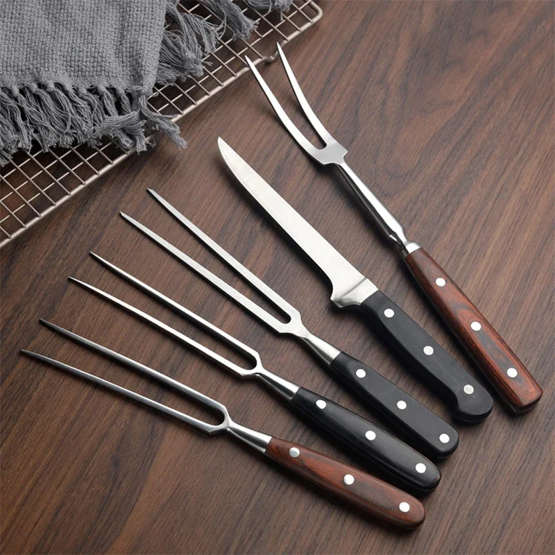 Barbecue Fork Beef Grill Tools - огляд і ціна Camping Cooking Candle