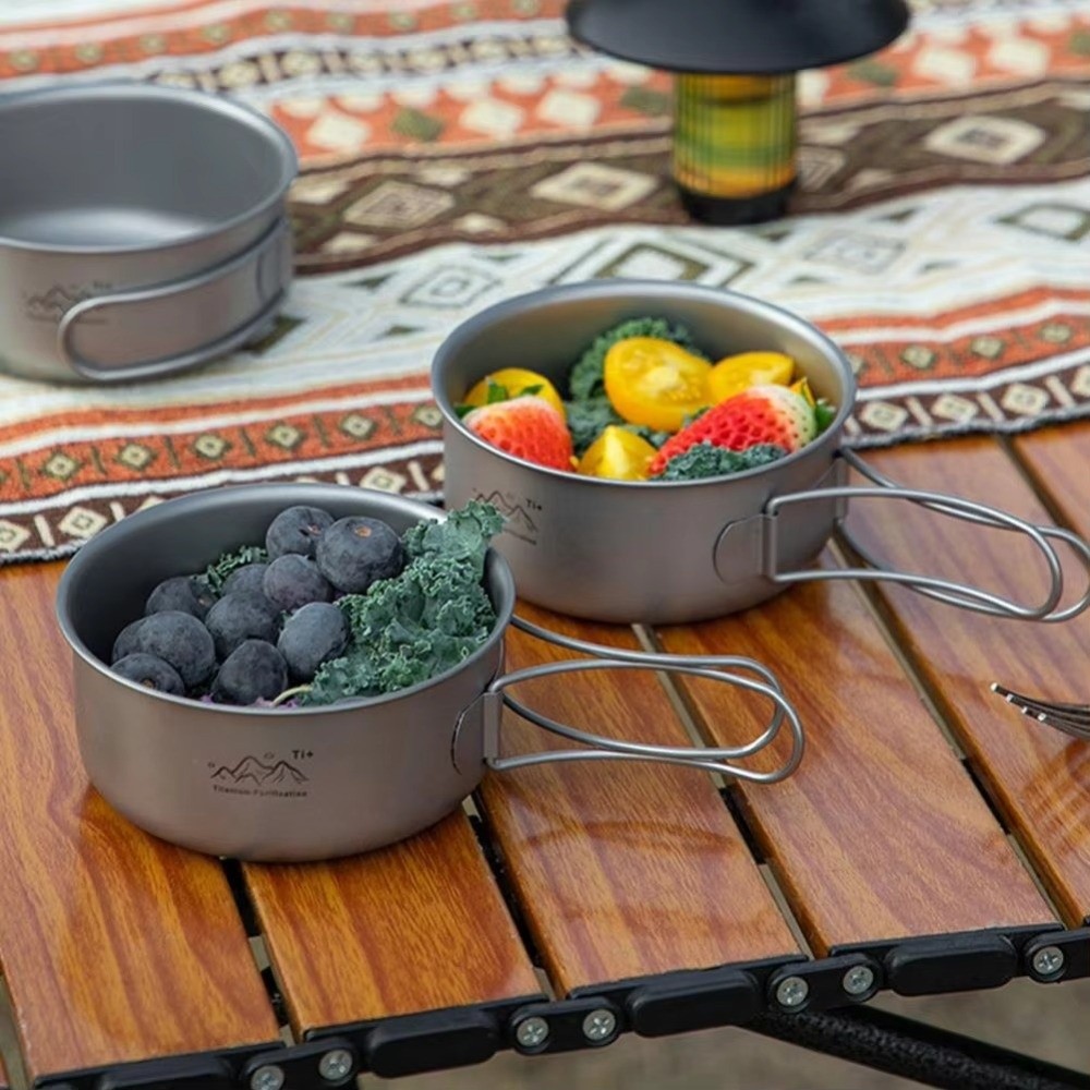 Outdoor Ultralight Camping Pot - огляд і ціна Camping Cooking Noodles