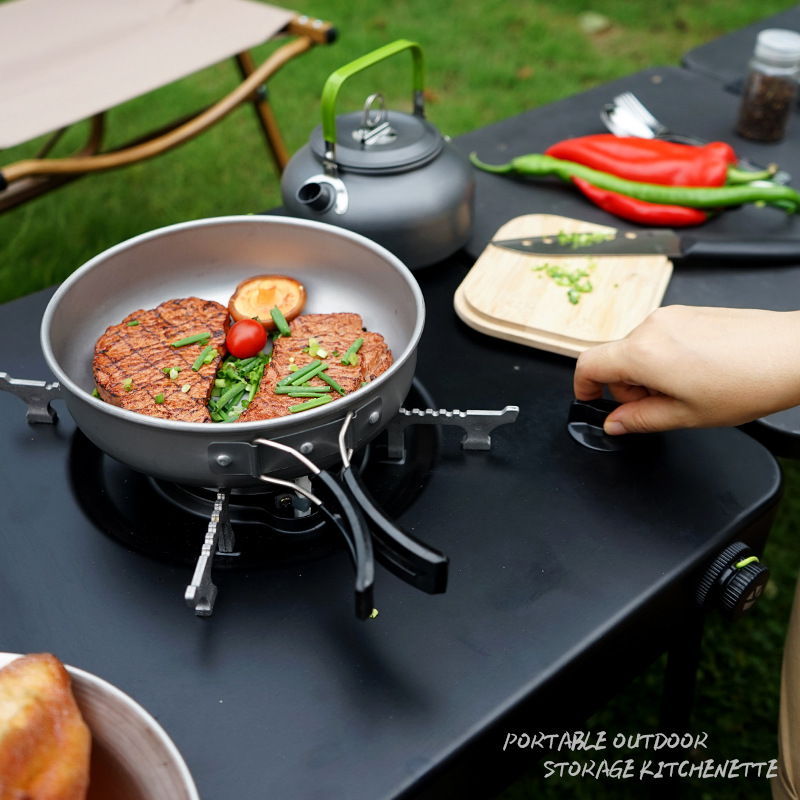 Portable Mobile Camping Kitche - огляд і ціна Camping Cooking Kitchen