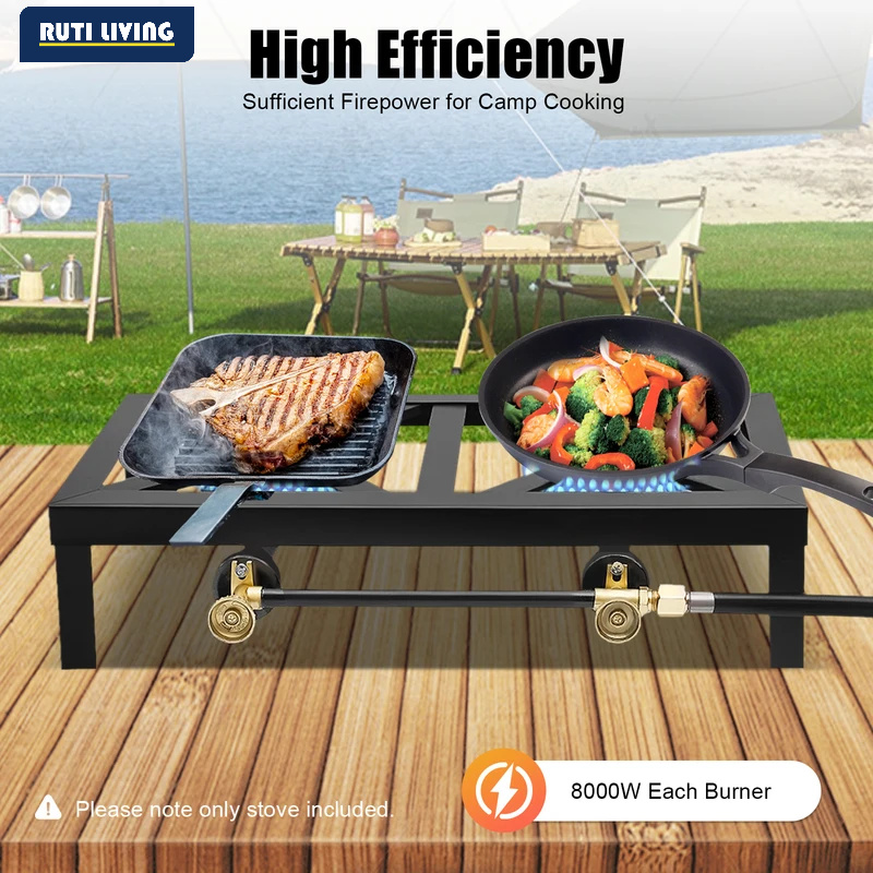 Portable 1/2 Burner Outdoor Ga - огляд і ціна Camping Cooking Gazebo