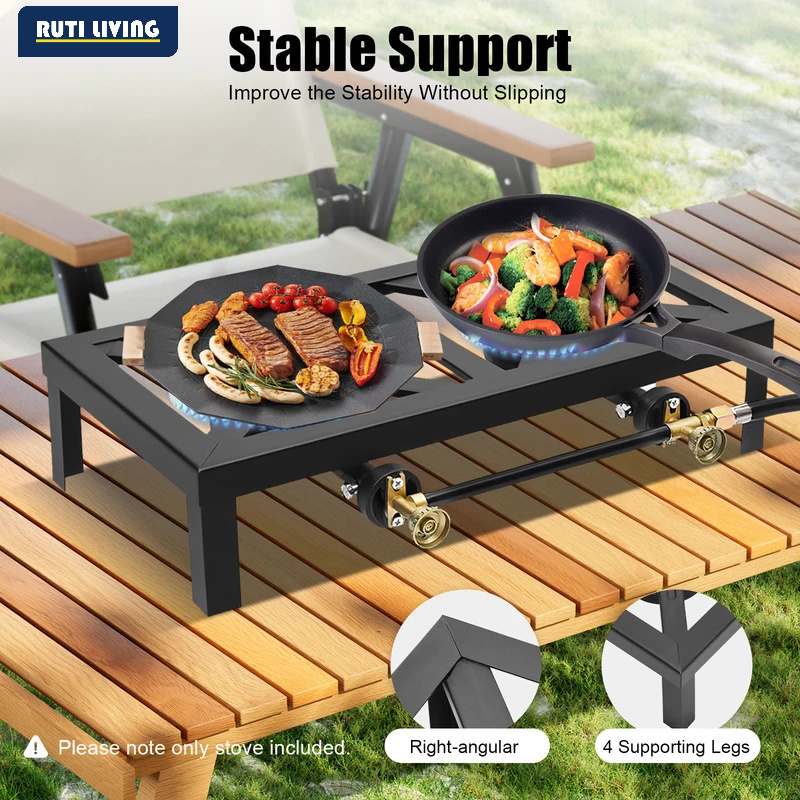 Portable 1/2 Burner Outdoor Ga - огляд і ціна Camping Cooking Gazebo