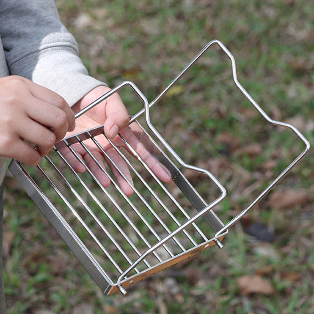 Foldable Stainless Steel Bbq G - огляд і ціна Camping Cooking Kettle