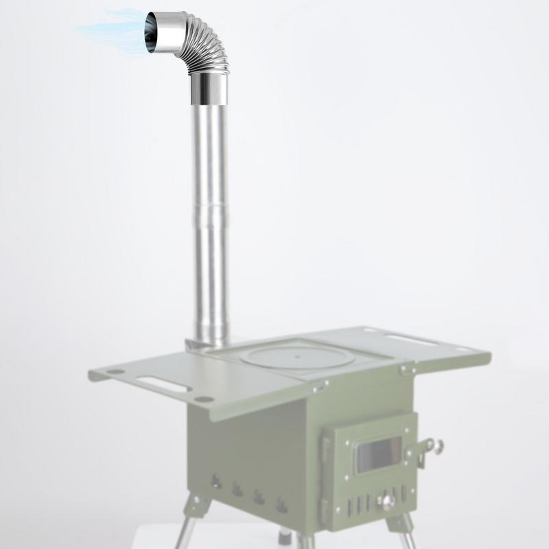 60/75mm Stainless Steel 90 Deg - огляд і ціна Camping Cooking Gazebo