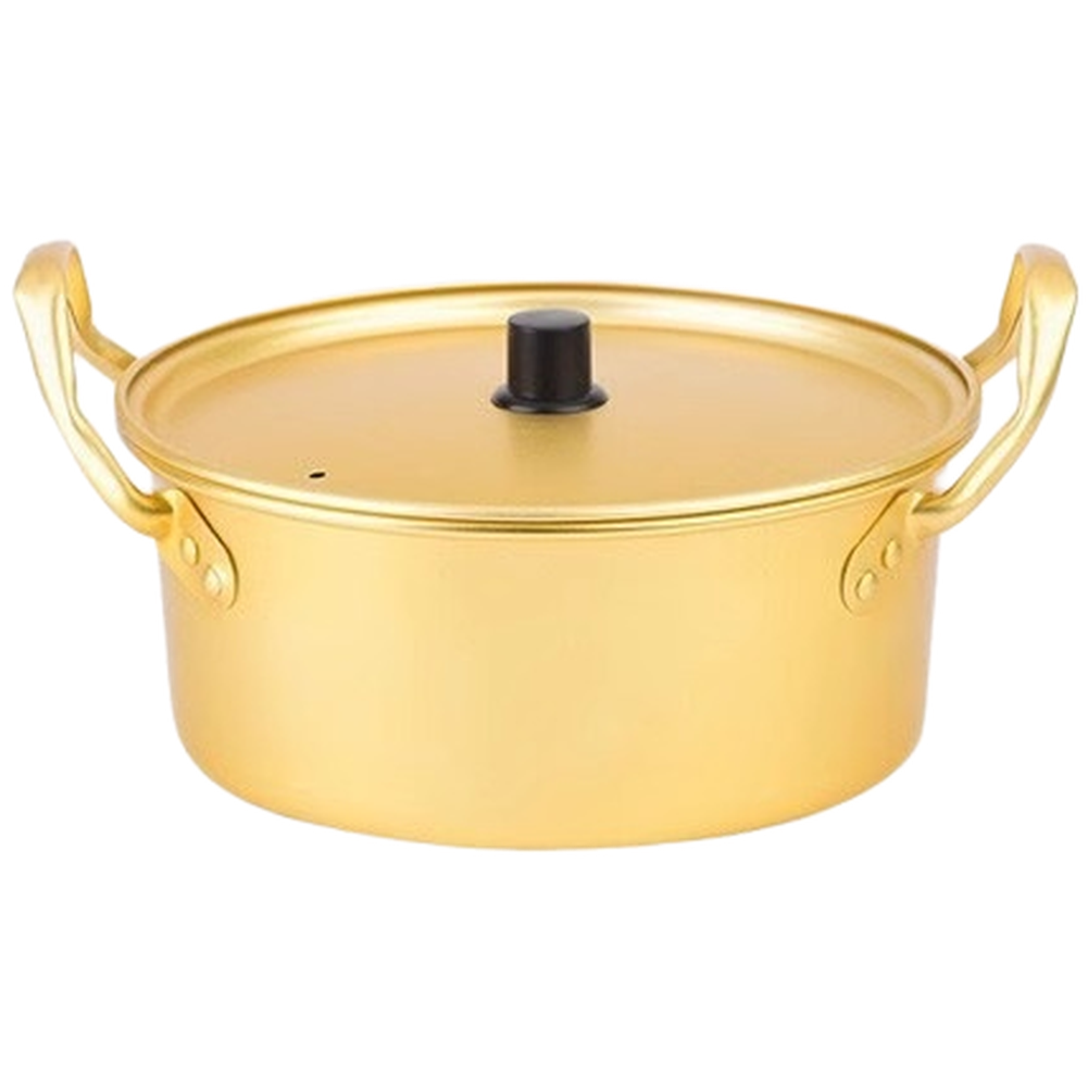 /Yellow /Aluminum /Cooking Pot - огляд і ціна Camping Cooking Noodles