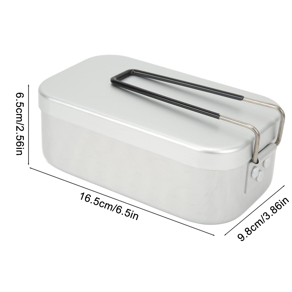 800ML Aluminum Lunch Boxes Out - огляд і ціна Camping Outdoor Cooking Set