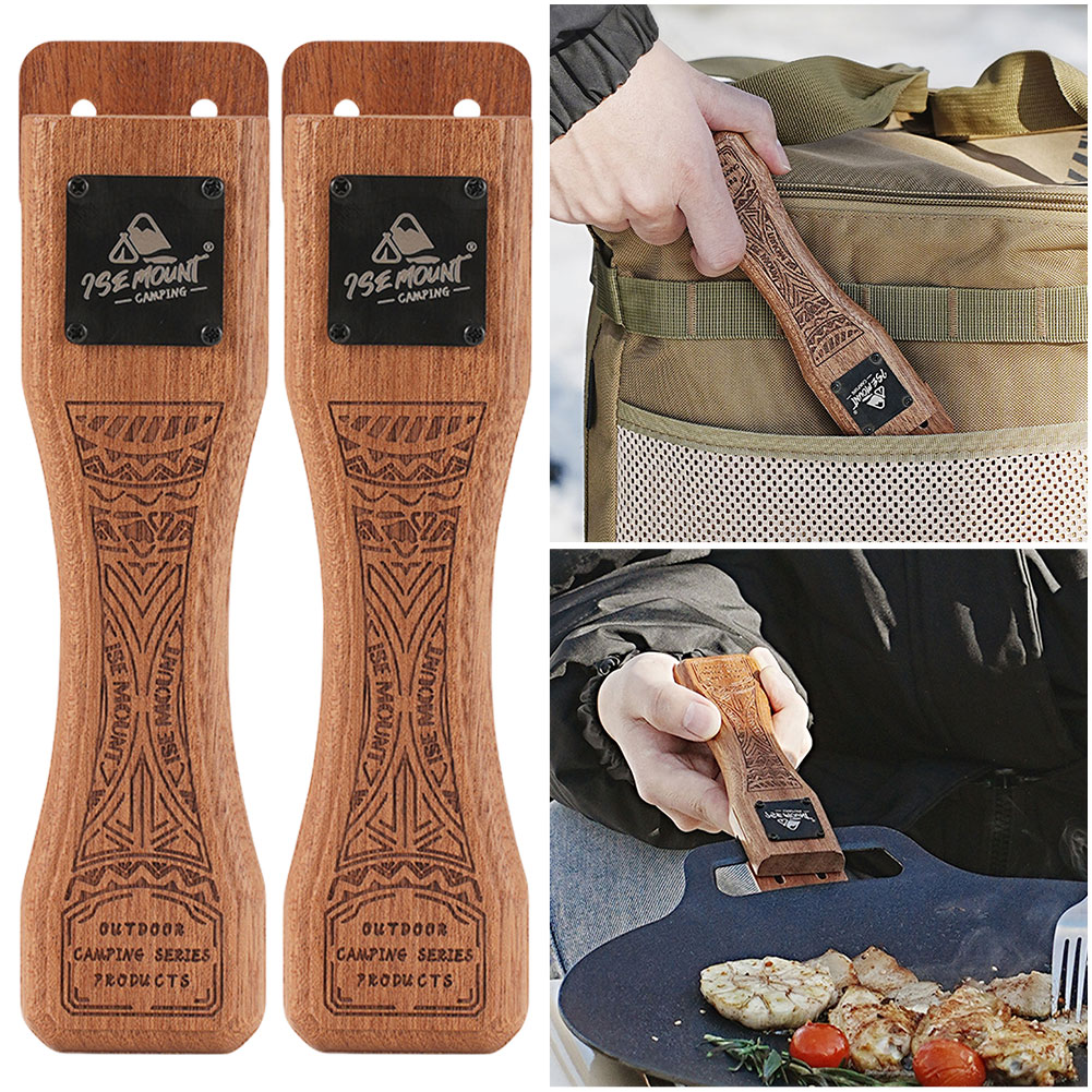Outdoor Natural Wood Grill Pan - огляд і ціна Camping Cooking Utilities