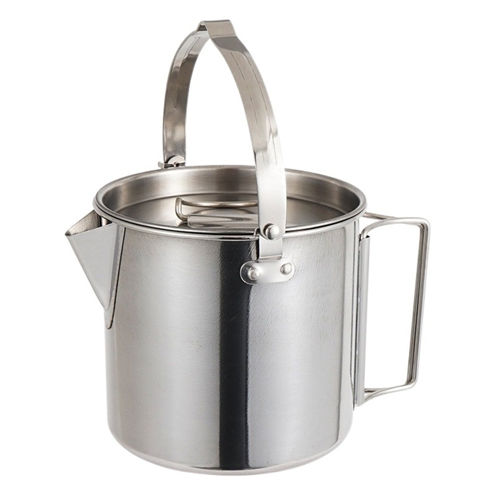 Stainless Steel 1.2L Portable  - огляд і ціна Camping Cooking Kettle