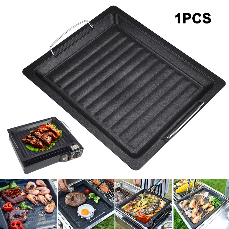 Outdoors Thick Square Grill Pa - огляд і ціна Camping Cooking Griddle