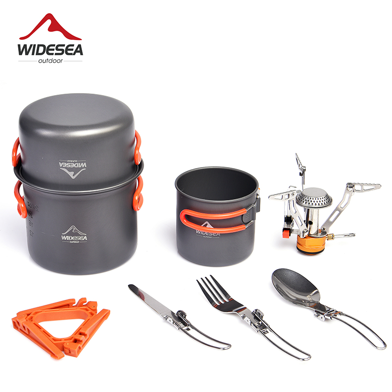 Widesea Camping Cookware Set O - огляд і ціна Camping Cooking Utilities