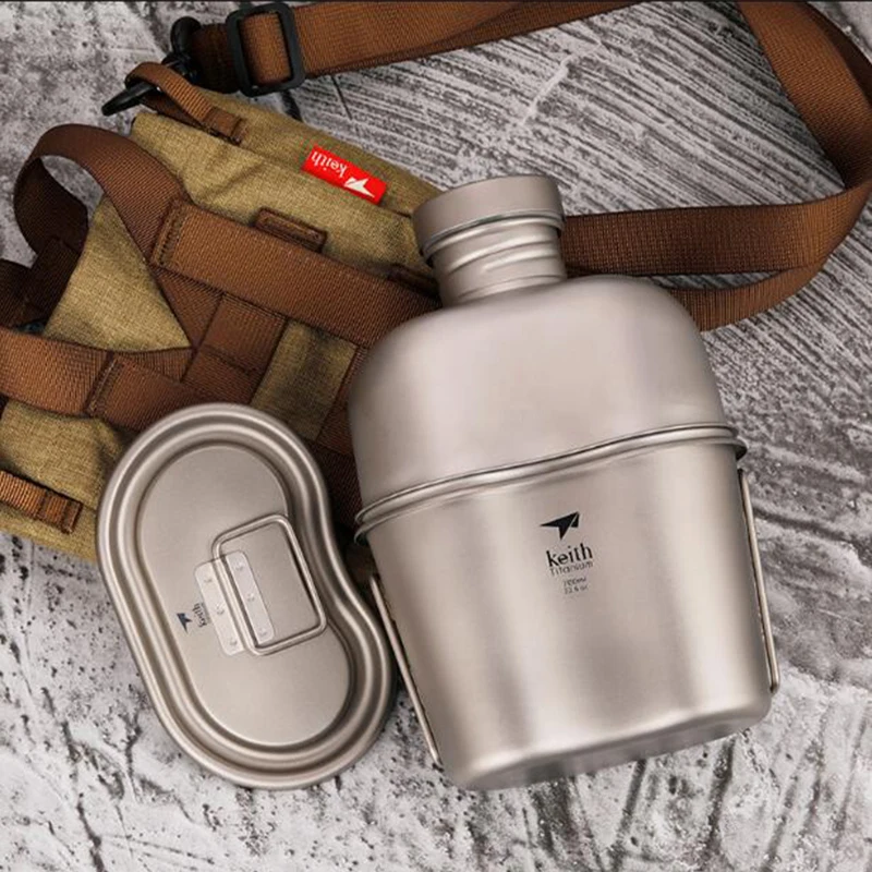 Keith Pure Titanium Outdoor Ca - огляд і ціна Camping Cooking Kits