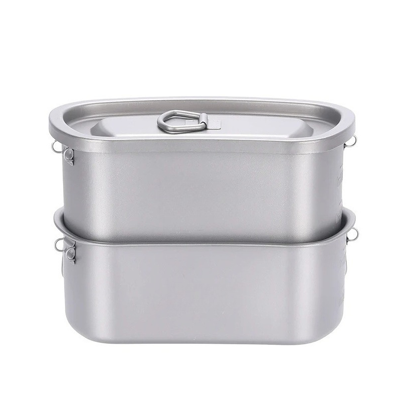 Outdoor camping titanium cante - огляд і ціна Camping Cooking Accessories Set