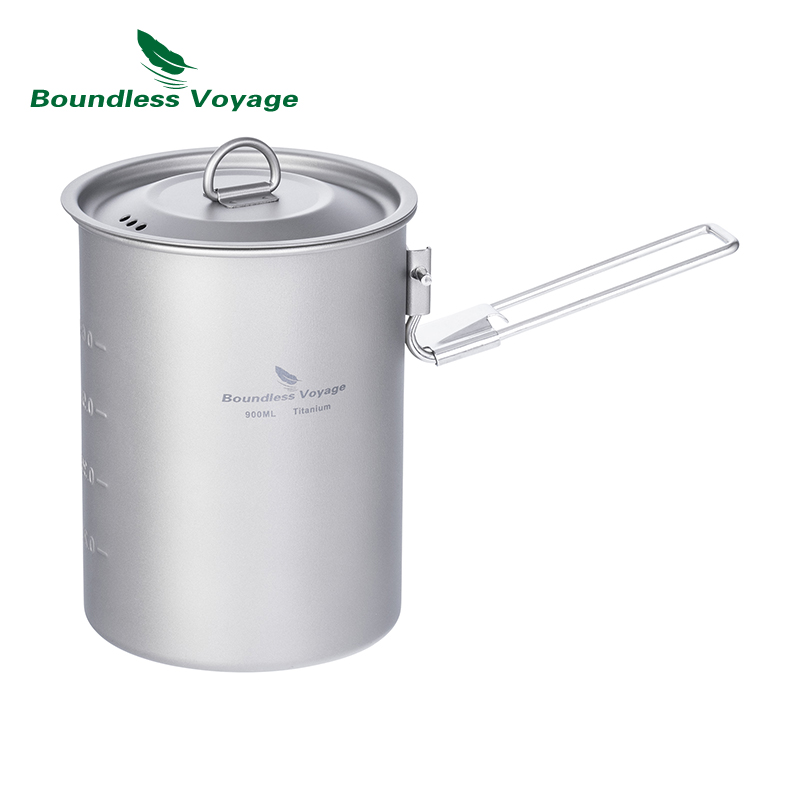 Boundless Voyage 900ml Titaniu - огляд і ціна Camping Cooking Kits