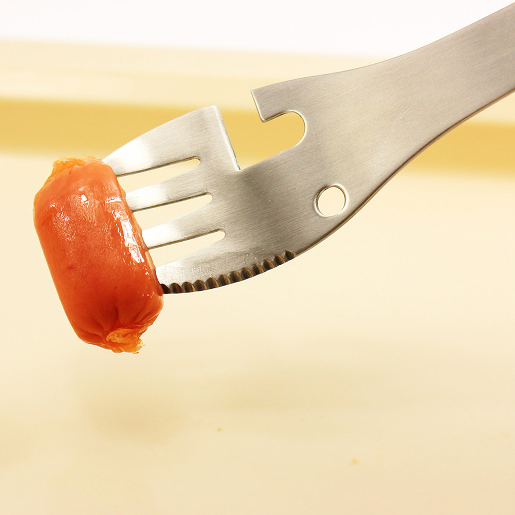 2Pcs Portable Stainless Steel  - огляд і ціна Camp Spork Set