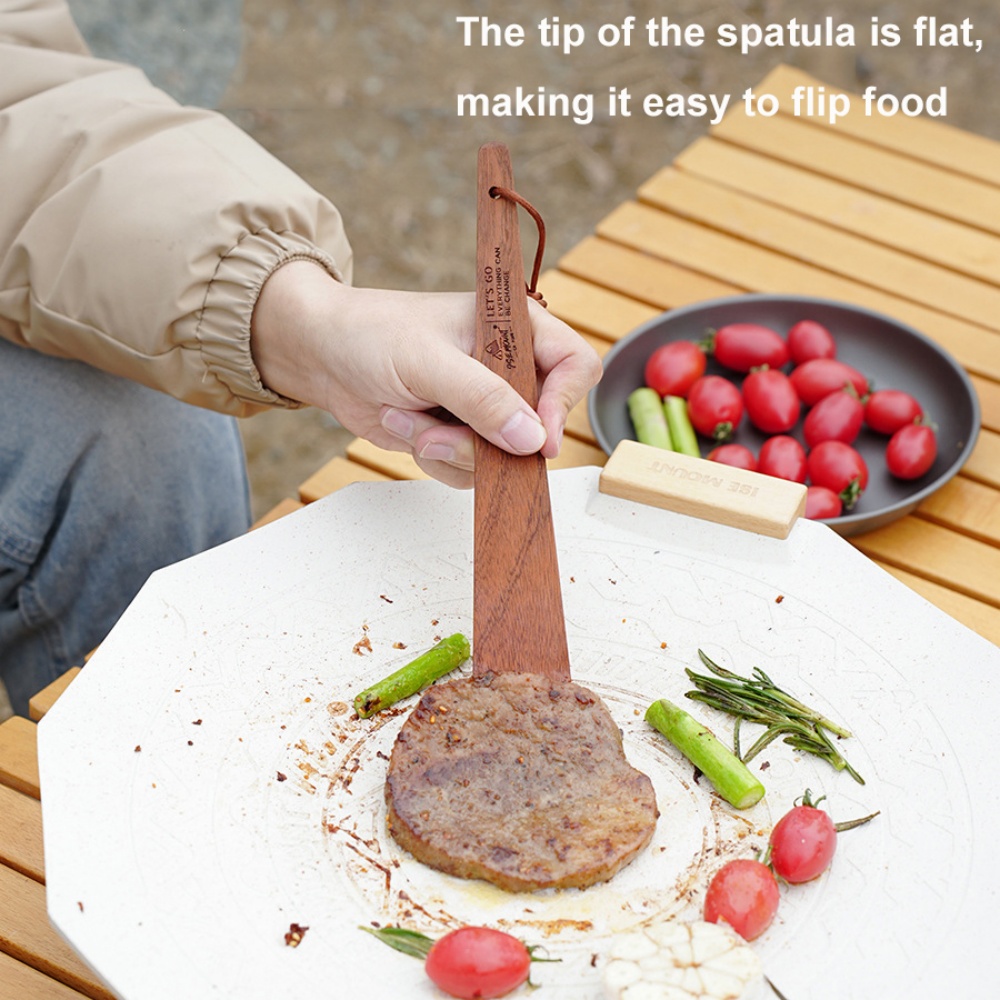 Outdoor Camping Wooden Spatula - огляд і ціна Camping Hiking Cooking