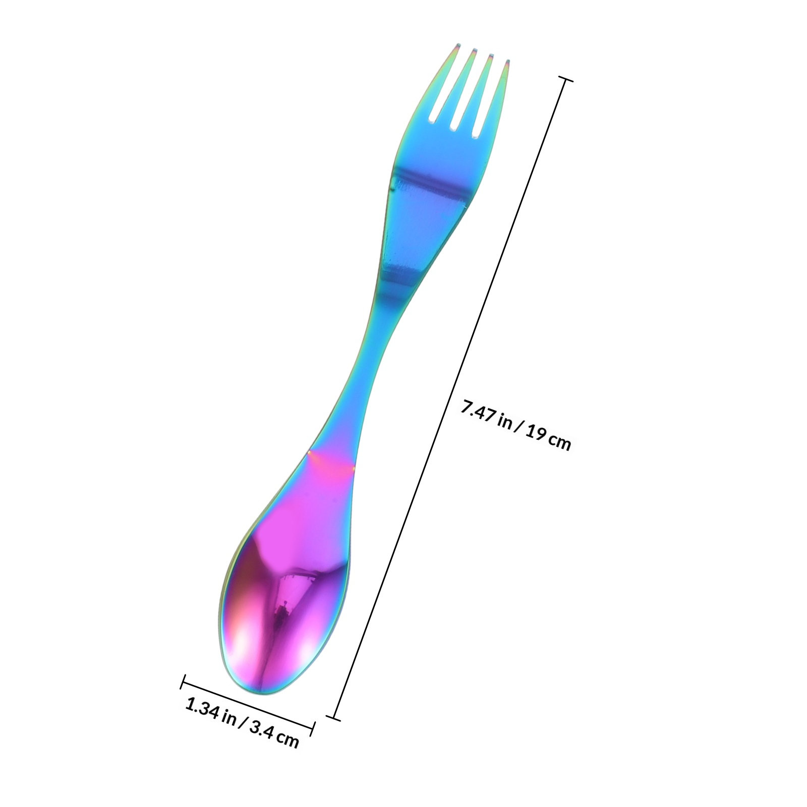 5Pcs Stainless Steel Spork Set - огляд і ціна Camp Spork Set