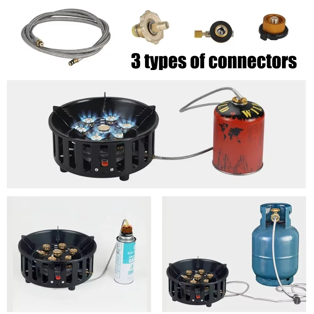 21000W 7-Core Camping Stove Hi - огляд і ціна Camping Cooking Gazebo