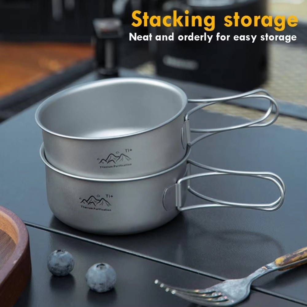 Portable Ultralight Camping Po - огляд і ціна Camping Cooking Noodles