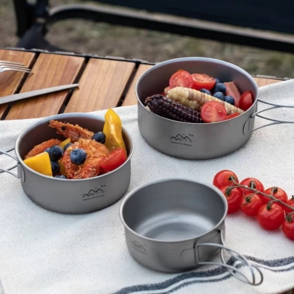 Portable Ultralight Camping Po - огляд і ціна Camping Cooking Noodles