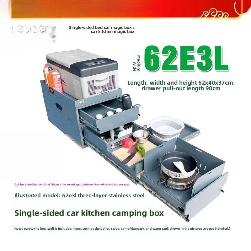 Portable Tailgate Kitchen & St - огляд і ціна Camping Cooking Kitchen